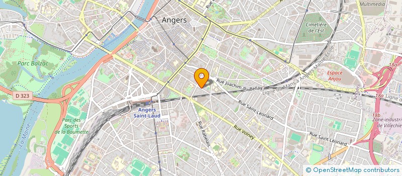 localisation de l'entreprise SCF CHEVRE MAGRE à ANGERS