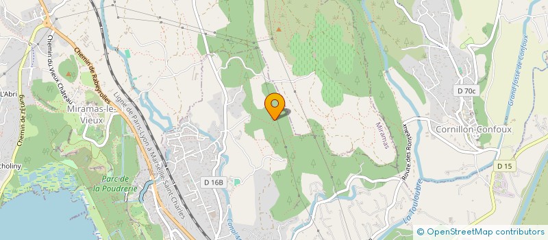 localisation de l'entreprise SCF DADOUN à CORNILLON-CONFOUX