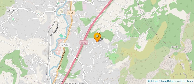 localisation de l'entreprise SCF DE LA FARGUE  ROQUEVAIRE