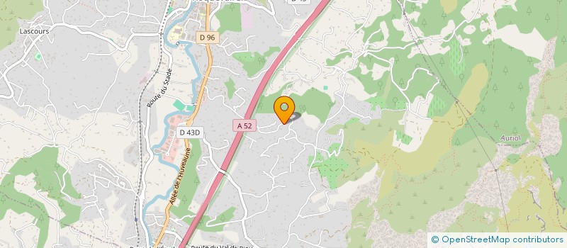 localisation de l'entreprise SCF DE LA FARGUE PALUDS  ROQUEVAIRE