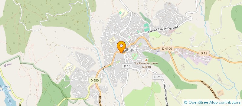 localisation de l'entreprise SCF DEMAILLY NETWILLER CROZES RIGAUD à FORCALQUIER