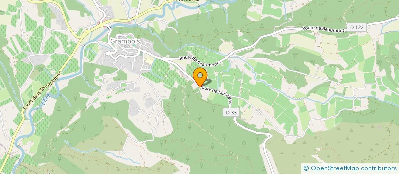 localisation de l'entreprise SCF DES BOUZONIS  LA TOUR D'AIGUES