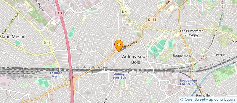 localisation de l'entreprise SCF DIJOLS JEAN MICHEL -JEANTY JULIEN à AULNAY-SOUS-BOIS