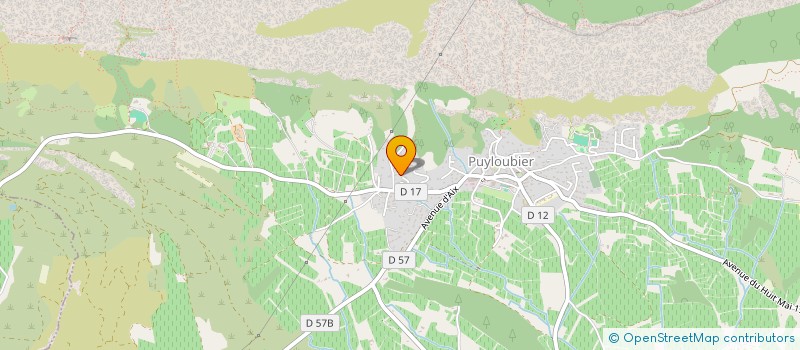 localisation de l'entreprise SCF DIOT  PUYLOUBIER