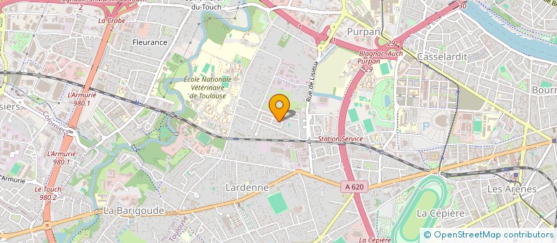 localisation de l'entreprise SCF DOPPLER à TOULOUSE