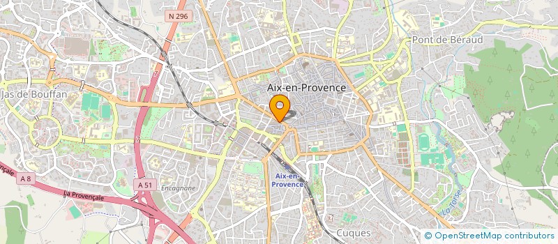 localisation de l'entreprise SCF FARGIER FORBIN à AIX-EN-PROVENCE