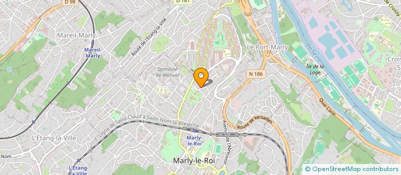 localisation de l'entreprise SCF GATERATI à MARLY-LE-ROI