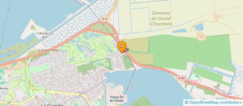 localisation de l'entreprise SCF GAZIELLO  LA GRANDE-MOTTE