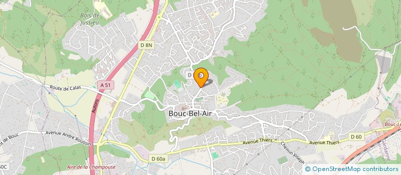 localisation de l'entreprise SCF GIORDANO à BOUC-BEL-AIR