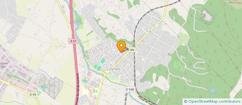 localisation de l'entreprise SCF GIUNTA-ROSSIGNOL à AIX-EN-PROVENCE