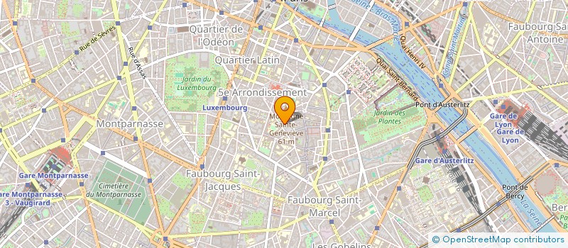 localisation de l'entreprise SCF HEFMA  PARIS