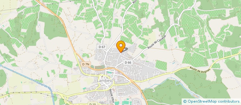 localisation de l'entreprise SCF HENRY VIAN  LAMBESC