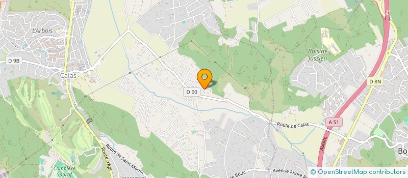 localisation de l'entreprise SCF JALLPE  CABRIES