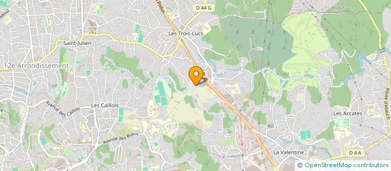 localisation de l'entreprise SCF JPC POLLO  MARSEILLE