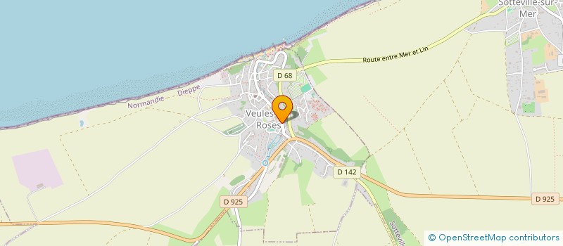 localisation de l'entreprise SCF LA CHUTE D'EAU  VEULES-LES-ROSES