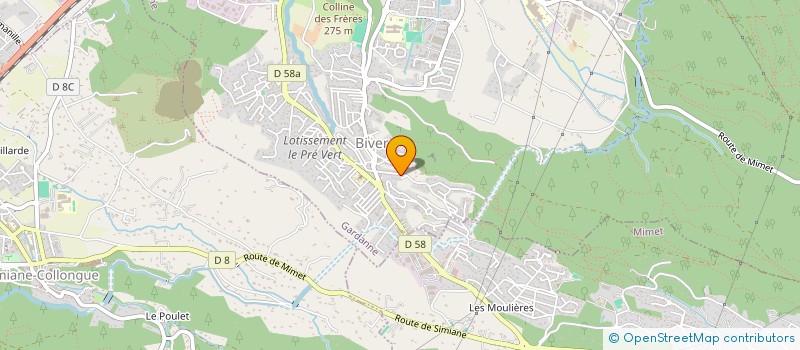 localisation de l'entreprise SCF LA PIE  GARDANNE