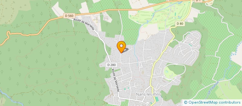 localisation de l'entreprise SCF LA POSADA  NANS-LES-PINS