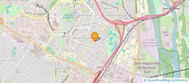 localisation de l'entreprise SCF LAFOURGUETTE MEDICAL  TOULOUSE