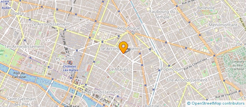 localisation de l'entreprise SCF LEONARD  PARIS