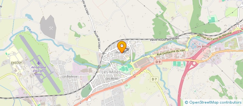 localisation de l'entreprise SCF LES GOEMONIERS  AIX EN PROVENCE