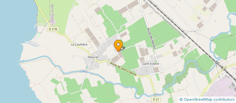 localisation de l'entreprise SCF LES PLANTADES à BERRE-L'ETANG