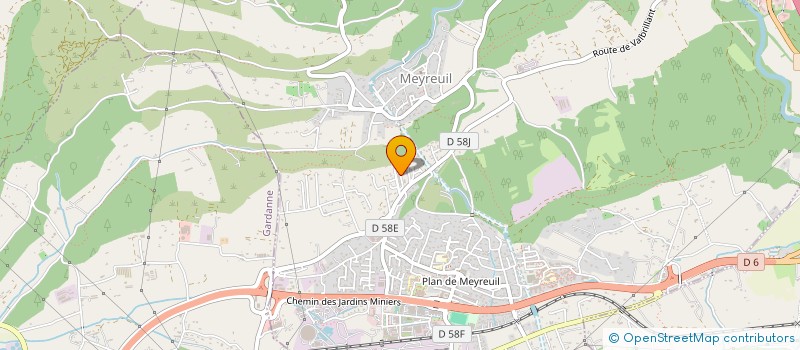 localisation de l'entreprise SCF LLIDO ROXANE JOLY YOHAN  MEYREUIL