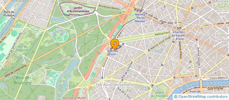 localisation de l'entreprise SCF MA TRIBU à PARIS