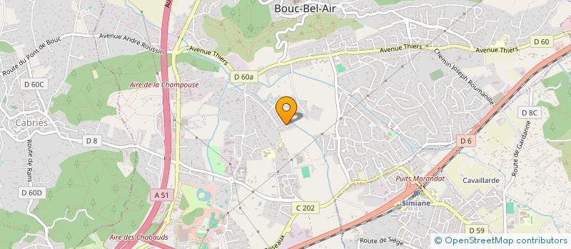 localisation de l'entreprise SCF MACCOTTA ET FILS à BOUC-BEL-AIR