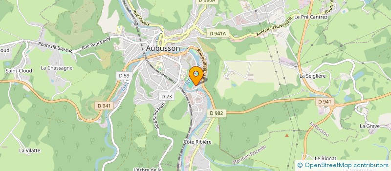 localisation de l'entreprise SCF MALLET NAEL MEDECINS à MOUTIER-ROZEILLE