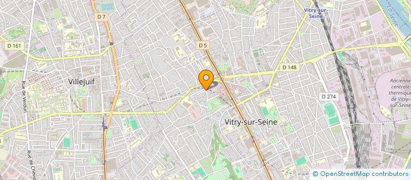 localisation de l'entreprise SCF MANAKORE à VITRY-SUR-SEINE