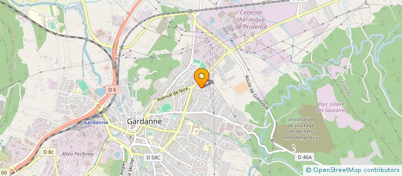 localisation de l'entreprise SCF MEJUEL à GARDANNE
