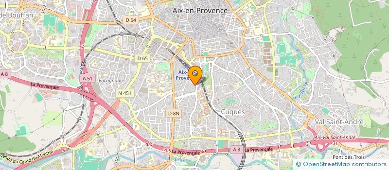 localisation de l'entreprise SCF MIKADEM à AIX-EN-PROVENCE