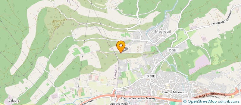 localisation de l'entreprise SCF NALIN  MEYREUIL