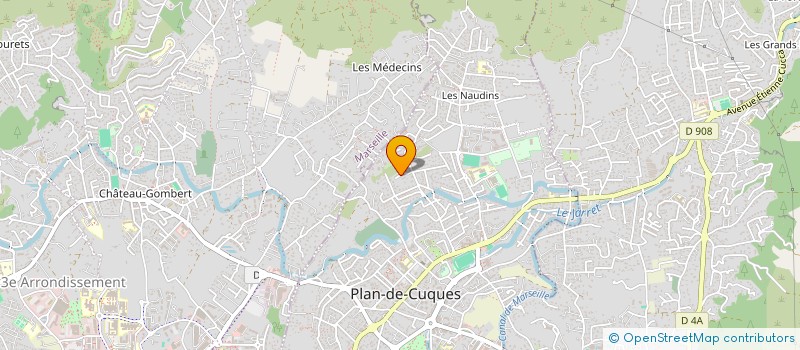 localisation de l'entreprise SCF PAGAROT à PLAN-DE-CUQUES
