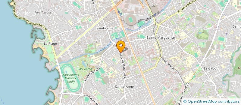 localisation de l'entreprise SCF PASCAL COSTAMAGNA à MARSEILLE