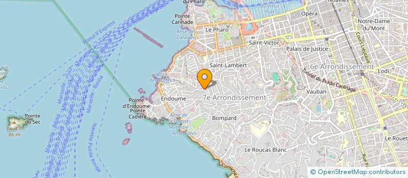 localisation de l'entreprise SCF RAYBAUD à MARSEILLE