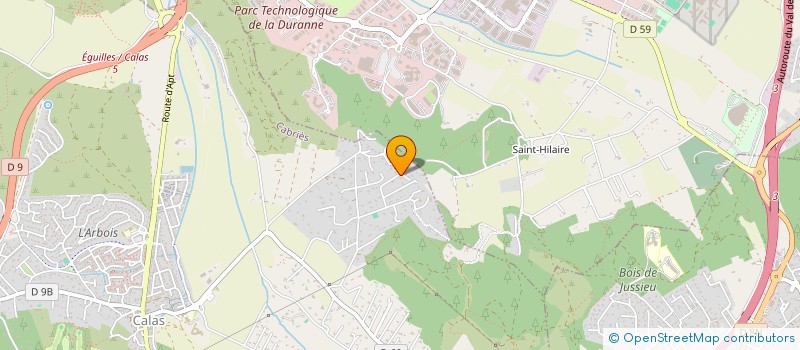 localisation de l'entreprise SCF ROMATET à CABRIES