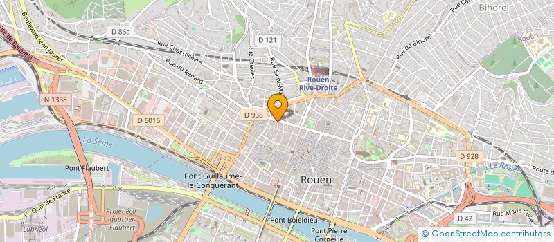 localisation de l'entreprise SCF SAINT HILAIRE à ROUEN