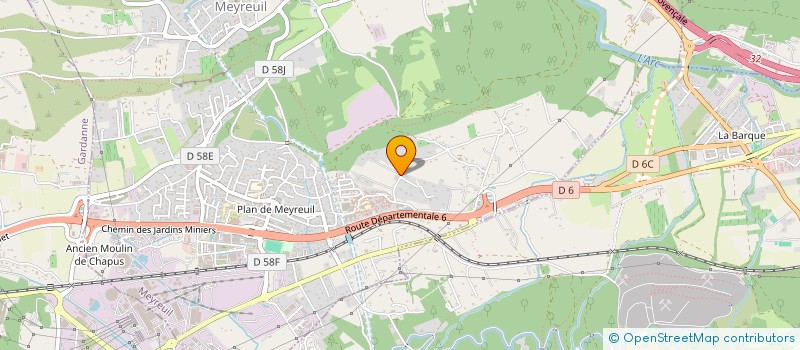 localisation de l'entreprise SCF SASSATELLI  MEYREUIL