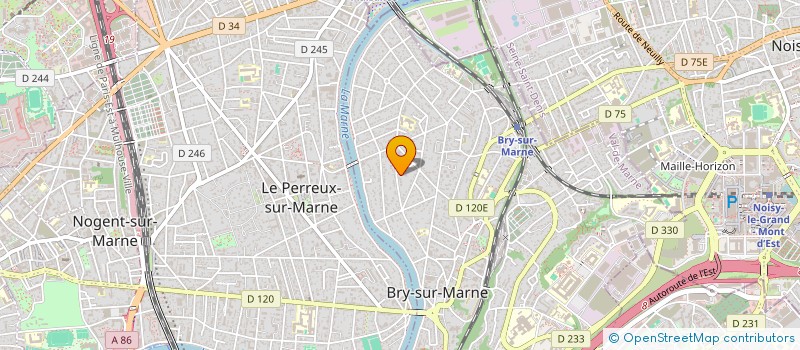 localisation de l'entreprise SCF SURPRISE  BRY-SUR-MARNE