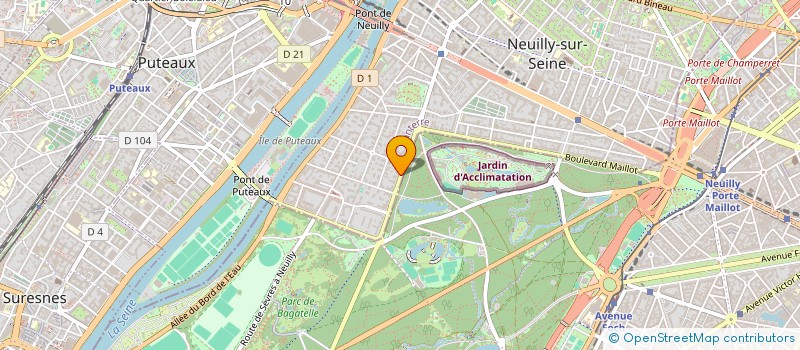 localisation de l'entreprise SCF TIPAJOMAD à NEUILLY-SUR-SEINE