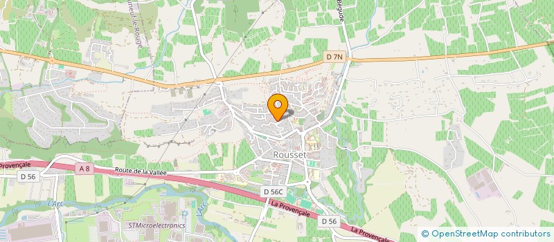 localisation de l'entreprise SCF TIXIER  CHATEAUNEUF-LE-ROUGE