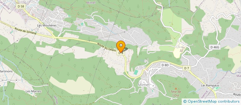 localisation de l'entreprise SCF VALETTE  MIMET