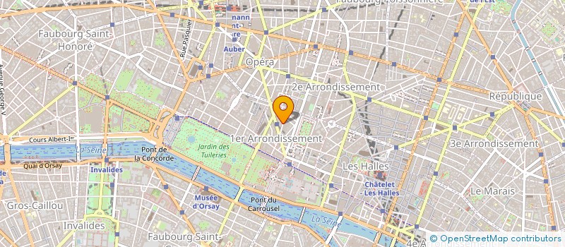 localisation de l'entreprise SCF-VZ INVEST à PARIS