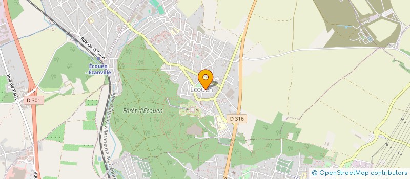 localisation de l'entreprise SCF WALSIL  ECOUEN