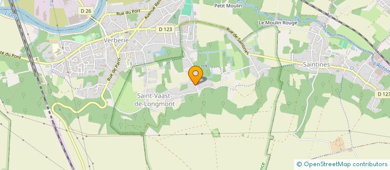 localisation de l'entreprise SCFINANCE  SAINT-VAAST-DE-LONGMONT