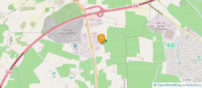 localisation de l'entreprise SCFK  VENDRES