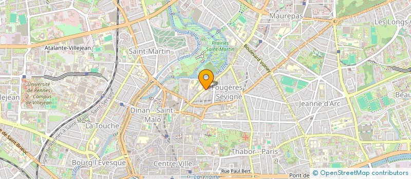 localisation de l'entreprise SCFL  RENNES