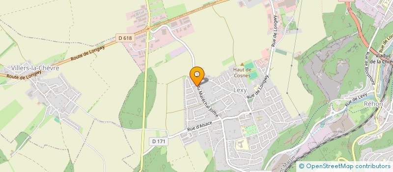 localisation de l'entreprise SCFM  LEXY