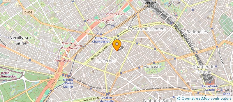 localisation de l'entreprise SCFP FRAL  PARIS